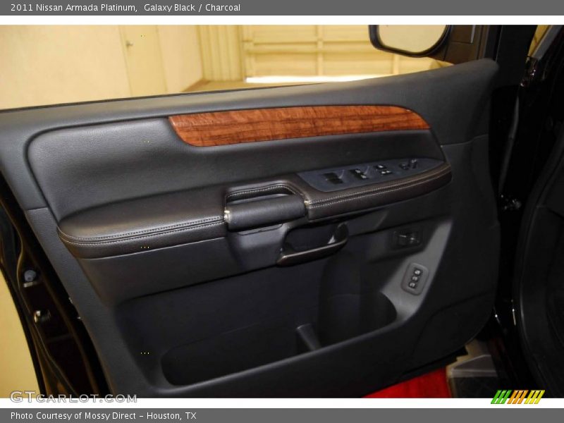 Galaxy Black / Charcoal 2011 Nissan Armada Platinum
