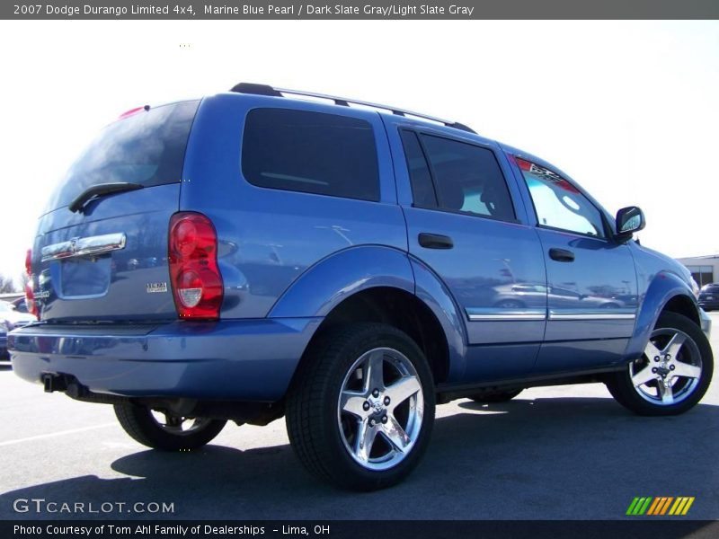 Marine Blue Pearl / Dark Slate Gray/Light Slate Gray 2007 Dodge Durango Limited 4x4