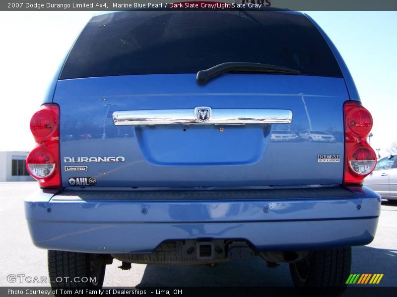 Marine Blue Pearl / Dark Slate Gray/Light Slate Gray 2007 Dodge Durango Limited 4x4