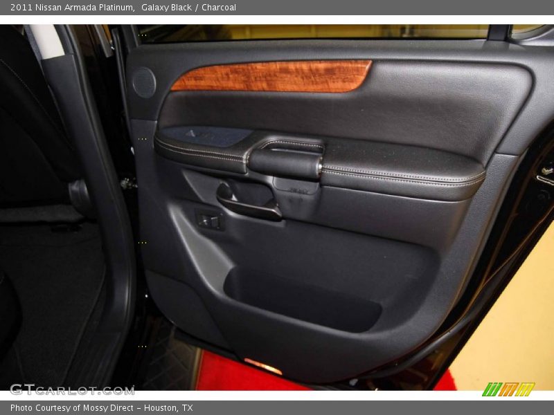 Galaxy Black / Charcoal 2011 Nissan Armada Platinum