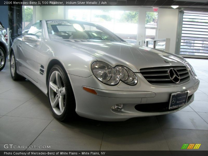 Iridium Silver Metallic / Ash 2006 Mercedes-Benz SL 500 Roadster