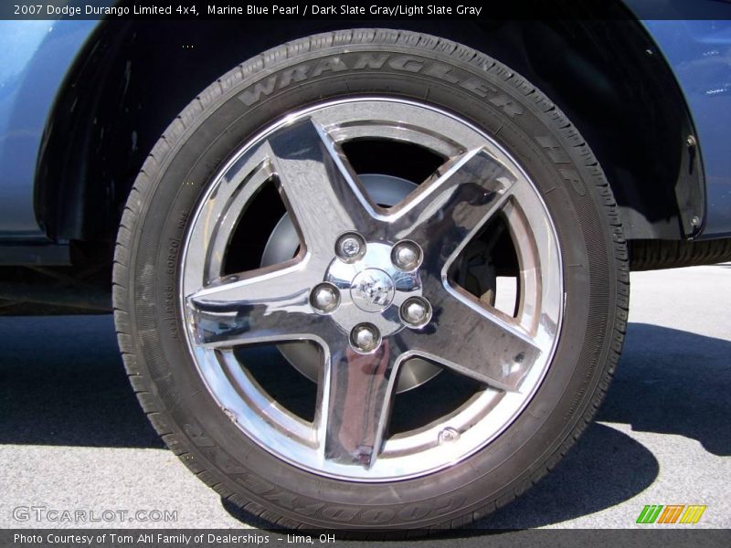 Marine Blue Pearl / Dark Slate Gray/Light Slate Gray 2007 Dodge Durango Limited 4x4