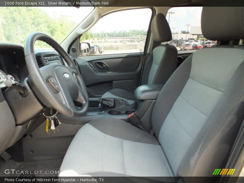 Silver Metallic / Medium/Dark Flint 2006 Ford Escape XLS