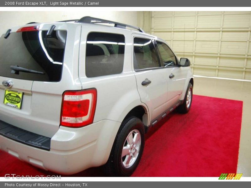 Light Sage Metallic / Camel 2008 Ford Escape XLT