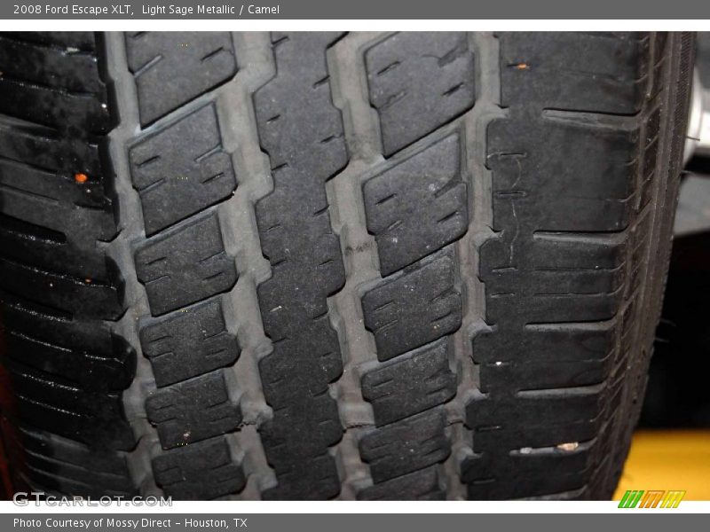 Light Sage Metallic / Camel 2008 Ford Escape XLT