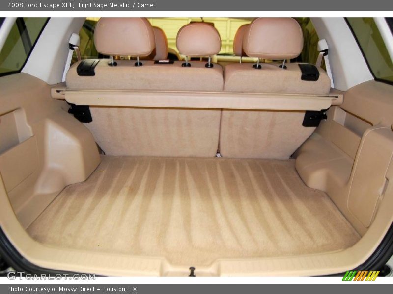 Light Sage Metallic / Camel 2008 Ford Escape XLT