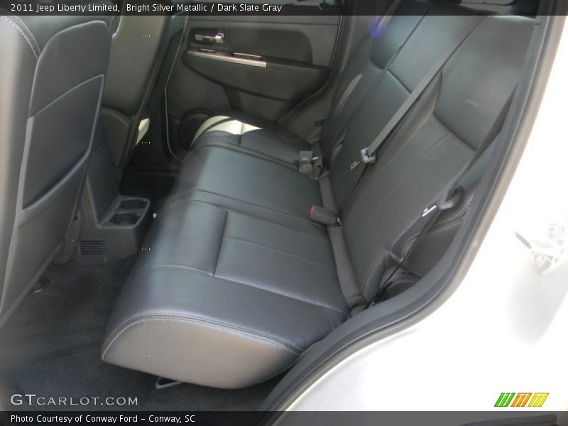 Bright Silver Metallic / Dark Slate Gray 2011 Jeep Liberty Limited