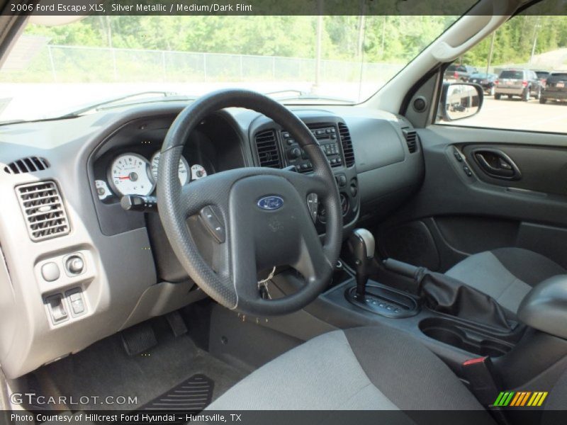 Silver Metallic / Medium/Dark Flint 2006 Ford Escape XLS