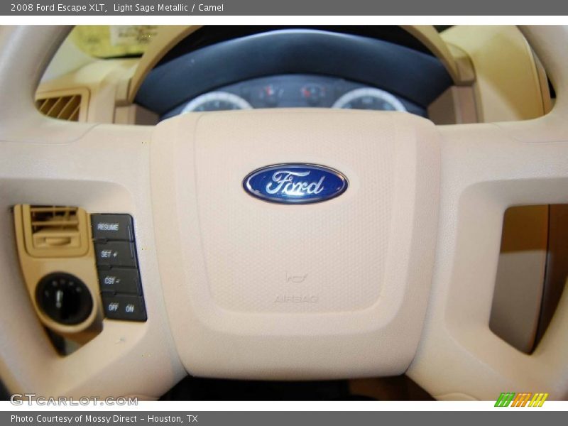Light Sage Metallic / Camel 2008 Ford Escape XLT