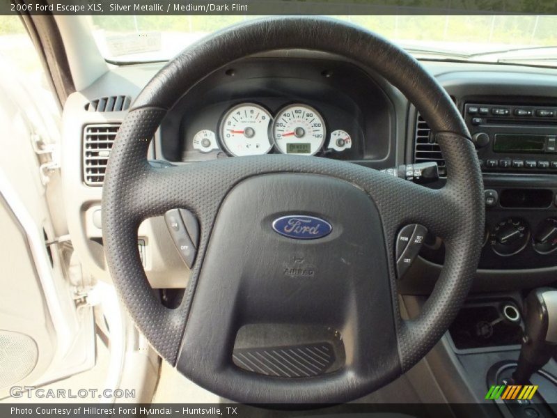 Silver Metallic / Medium/Dark Flint 2006 Ford Escape XLS