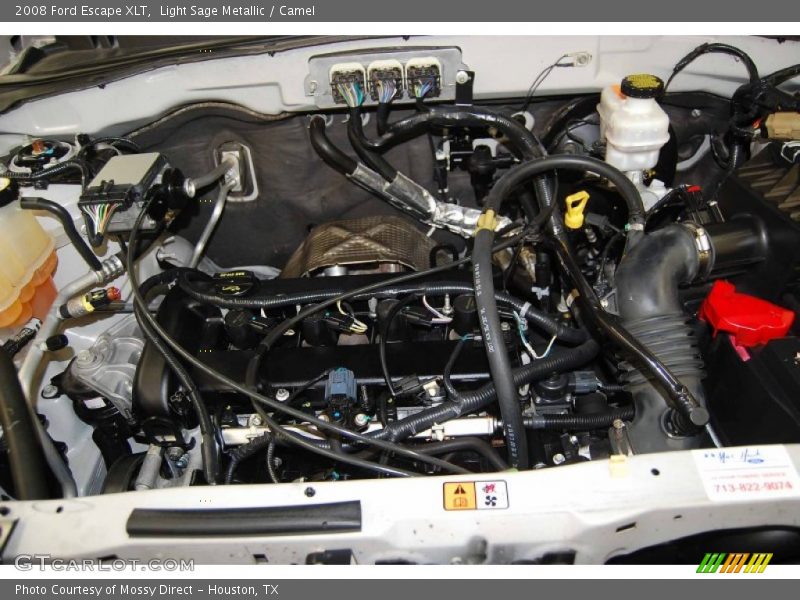 Light Sage Metallic / Camel 2008 Ford Escape XLT