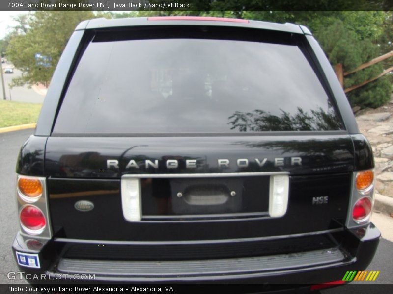 Java Black / Sand/Jet Black 2004 Land Rover Range Rover HSE