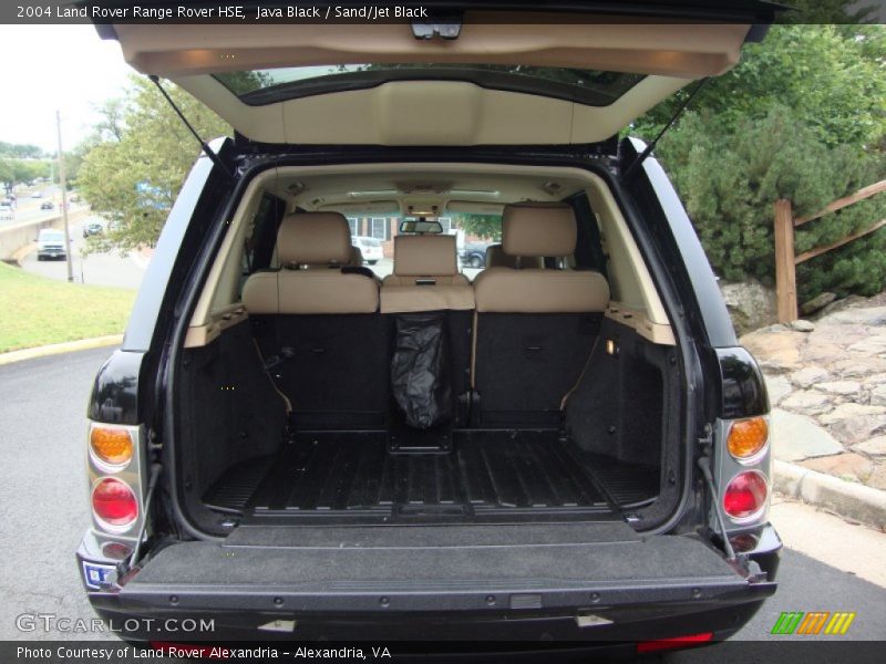 Java Black / Sand/Jet Black 2004 Land Rover Range Rover HSE