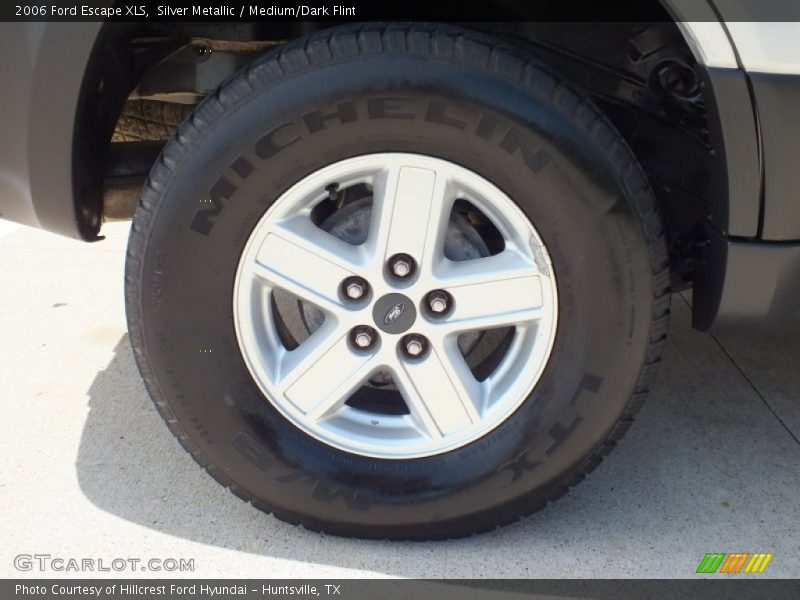 Silver Metallic / Medium/Dark Flint 2006 Ford Escape XLS