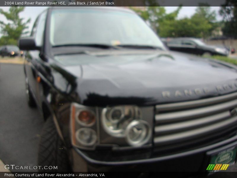 Java Black / Sand/Jet Black 2004 Land Rover Range Rover HSE