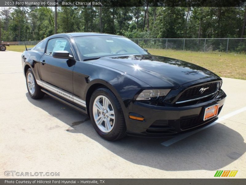 Black / Charcoal Black 2013 Ford Mustang V6 Coupe