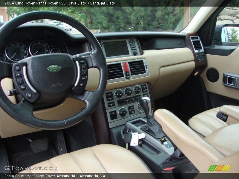 Java Black / Sand/Jet Black 2004 Land Rover Range Rover HSE