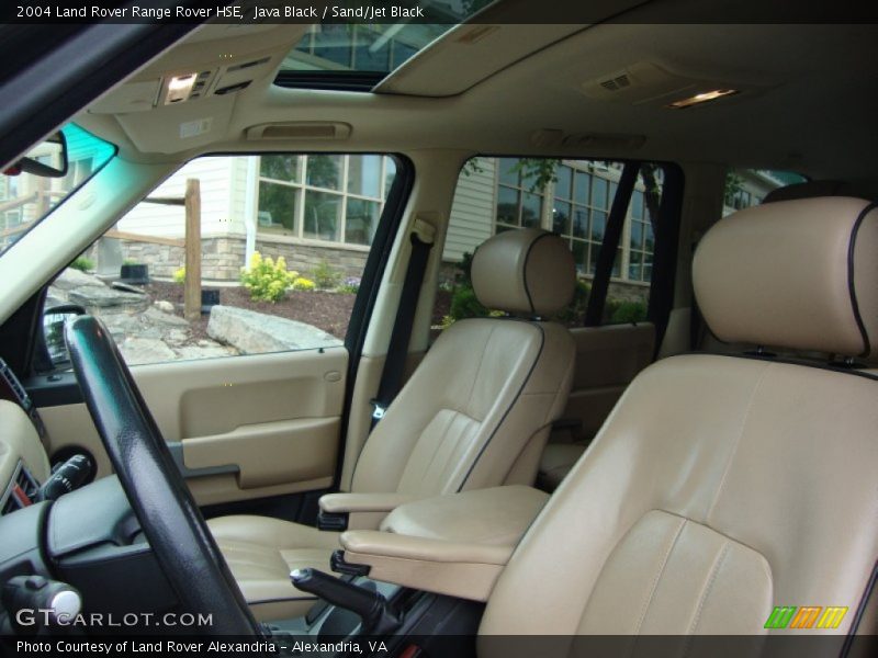 Java Black / Sand/Jet Black 2004 Land Rover Range Rover HSE