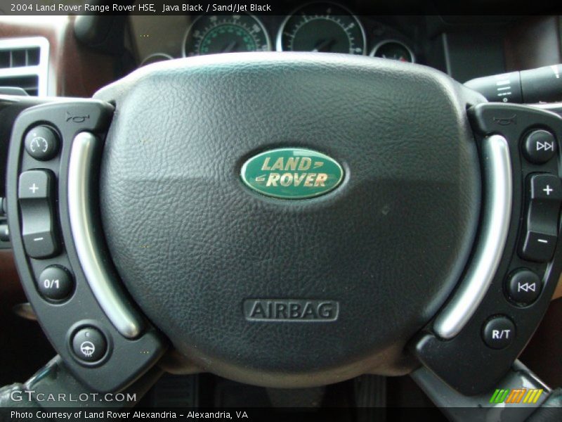 Java Black / Sand/Jet Black 2004 Land Rover Range Rover HSE