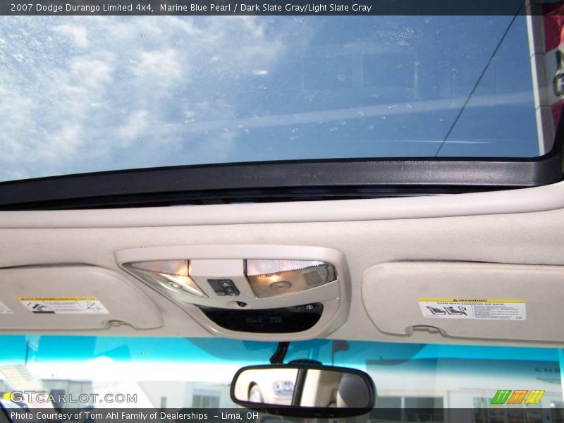 Marine Blue Pearl / Dark Slate Gray/Light Slate Gray 2007 Dodge Durango Limited 4x4