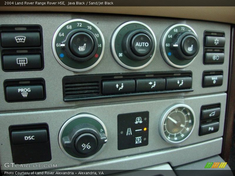 Java Black / Sand/Jet Black 2004 Land Rover Range Rover HSE