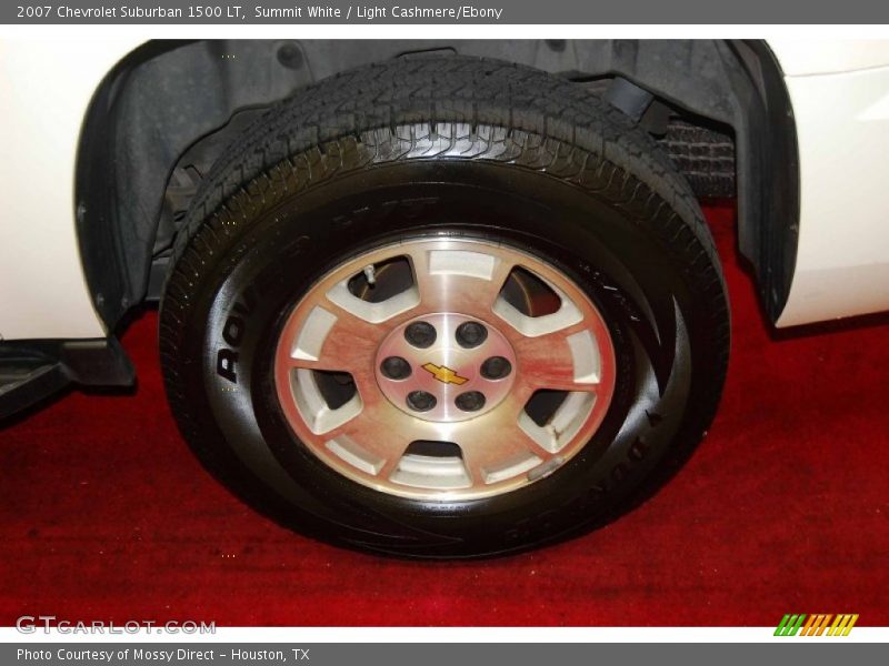 Summit White / Light Cashmere/Ebony 2007 Chevrolet Suburban 1500 LT