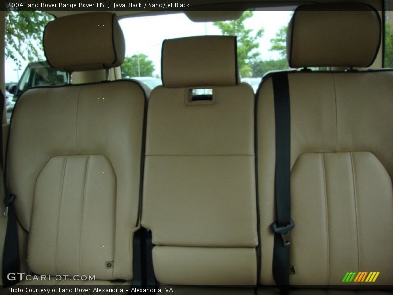 Java Black / Sand/Jet Black 2004 Land Rover Range Rover HSE