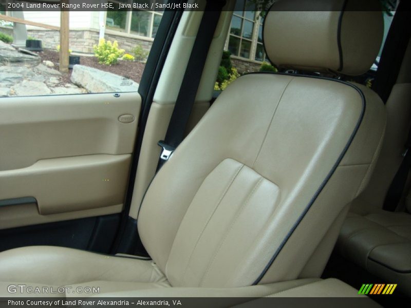 Java Black / Sand/Jet Black 2004 Land Rover Range Rover HSE