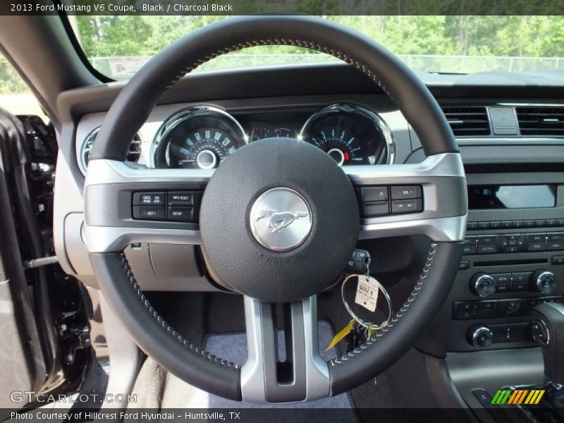 Black / Charcoal Black 2013 Ford Mustang V6 Coupe