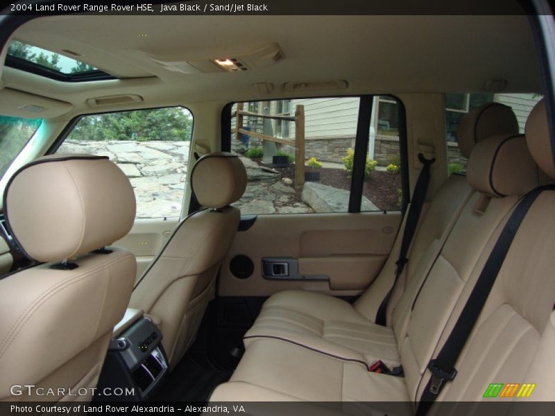 Java Black / Sand/Jet Black 2004 Land Rover Range Rover HSE