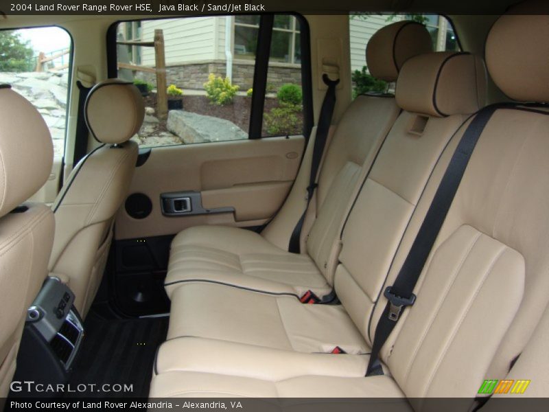 Java Black / Sand/Jet Black 2004 Land Rover Range Rover HSE