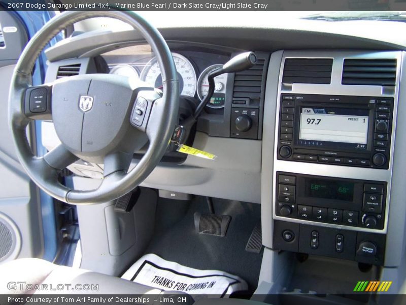 Marine Blue Pearl / Dark Slate Gray/Light Slate Gray 2007 Dodge Durango Limited 4x4