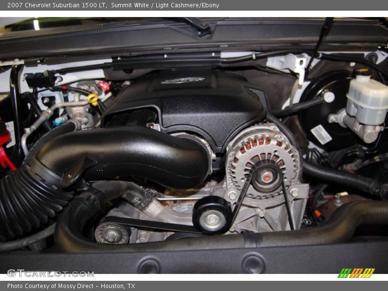 Summit White / Light Cashmere/Ebony 2007 Chevrolet Suburban 1500 LT