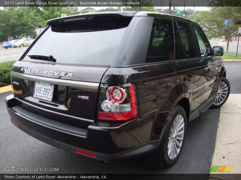 Bournville Brown Metallic / Almond 2012 Land Rover Range Rover Sport HSE