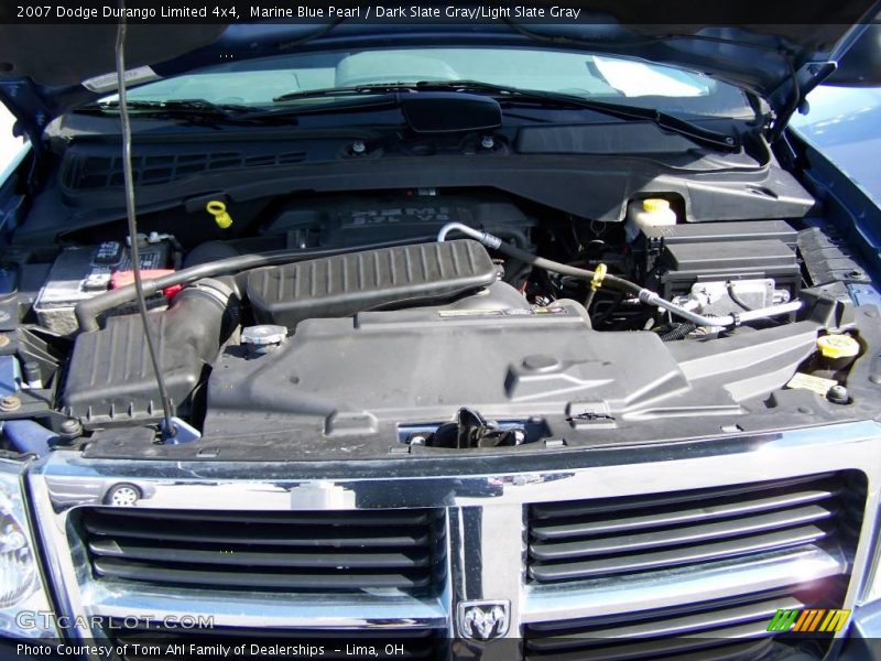 Marine Blue Pearl / Dark Slate Gray/Light Slate Gray 2007 Dodge Durango Limited 4x4