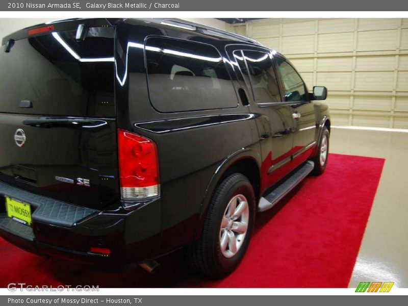 Galaxy Black Metallic / Charcoal 2010 Nissan Armada SE