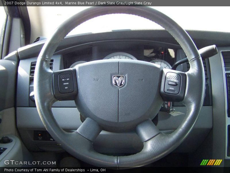 Marine Blue Pearl / Dark Slate Gray/Light Slate Gray 2007 Dodge Durango Limited 4x4