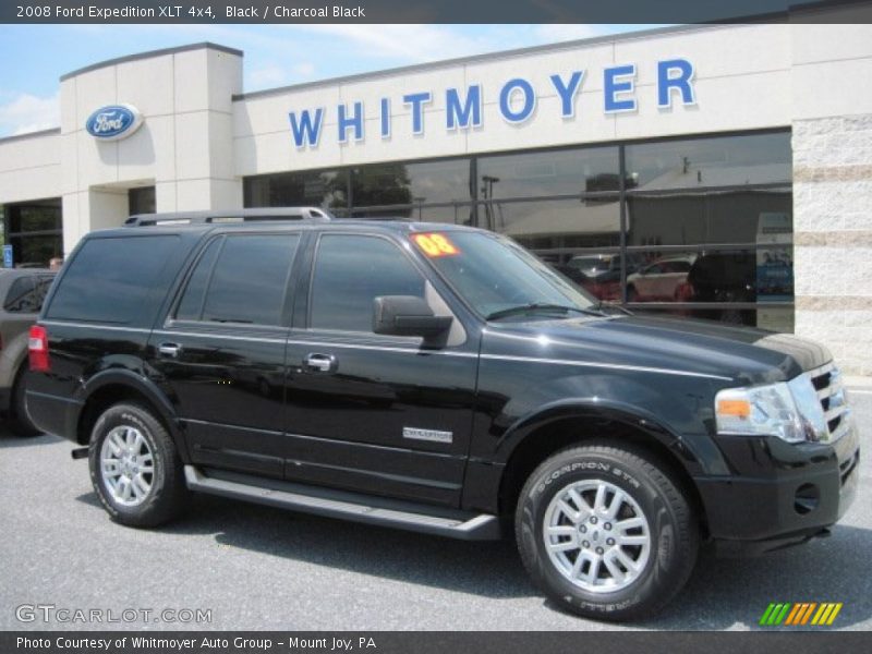 Black / Charcoal Black 2008 Ford Expedition XLT 4x4