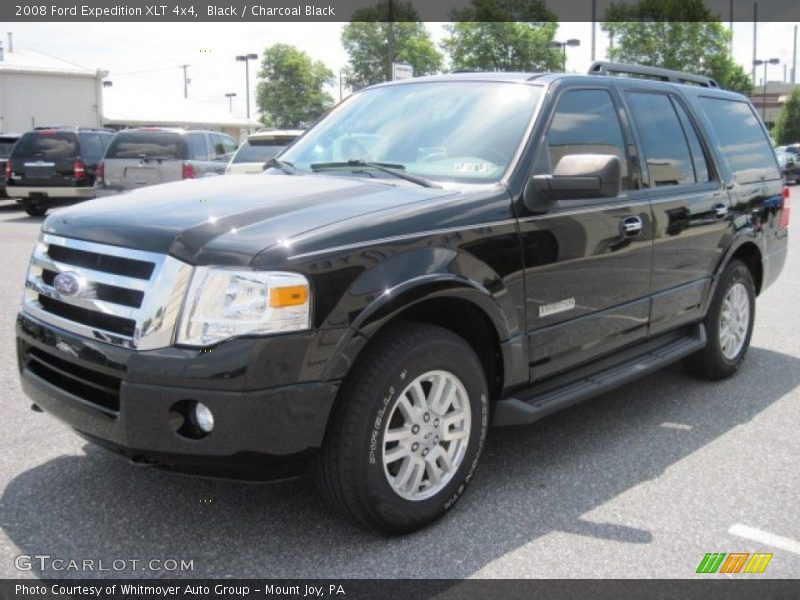 Black / Charcoal Black 2008 Ford Expedition XLT 4x4