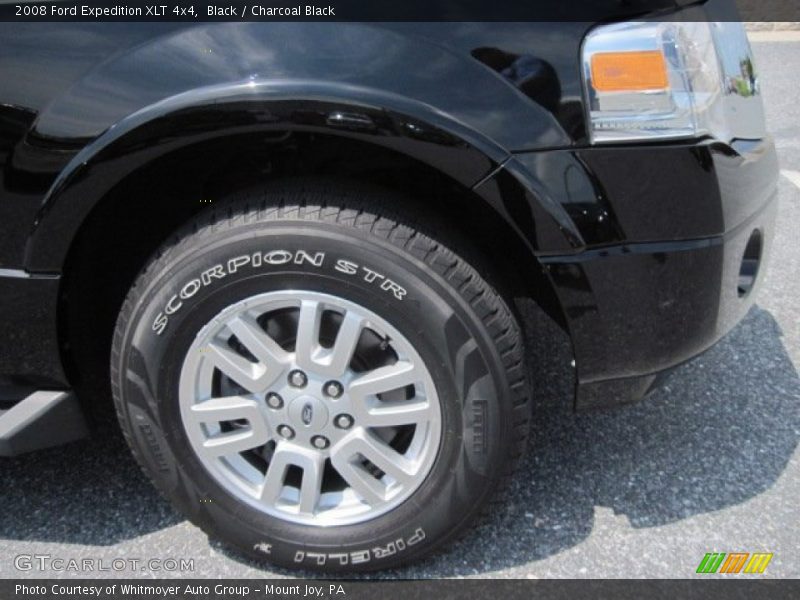 Black / Charcoal Black 2008 Ford Expedition XLT 4x4