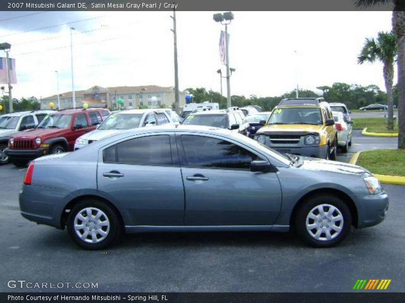 Satin Mesai Gray Pearl / Gray 2007 Mitsubishi Galant DE