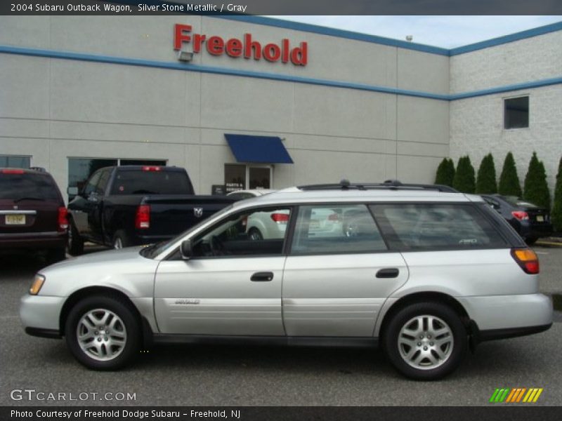 Silver Stone Metallic / Gray 2004 Subaru Outback Wagon