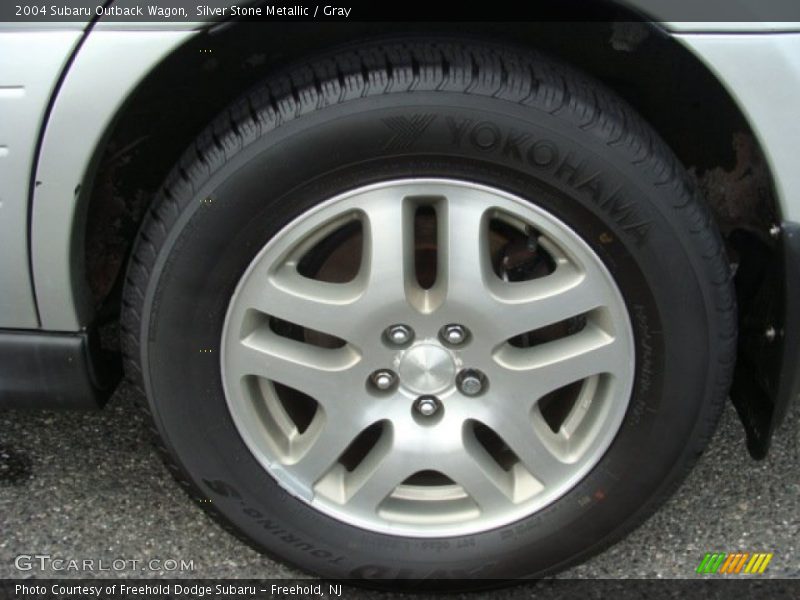 Silver Stone Metallic / Gray 2004 Subaru Outback Wagon