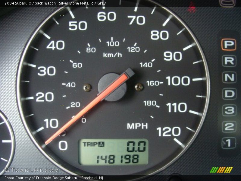 Silver Stone Metallic / Gray 2004 Subaru Outback Wagon