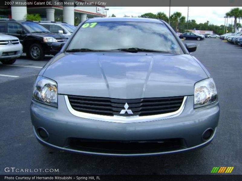 Satin Mesai Gray Pearl / Gray 2007 Mitsubishi Galant DE