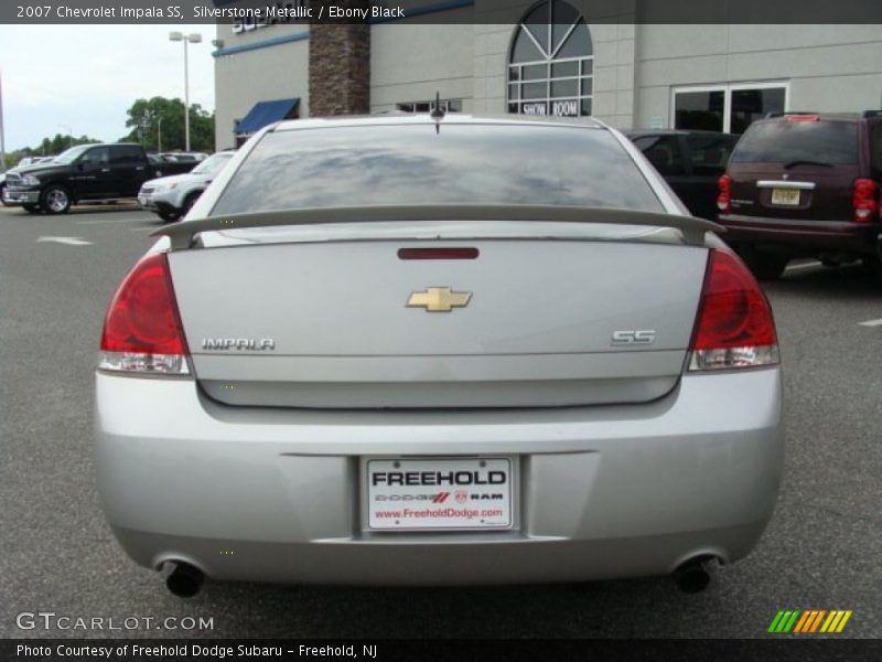 Silverstone Metallic / Ebony Black 2007 Chevrolet Impala SS