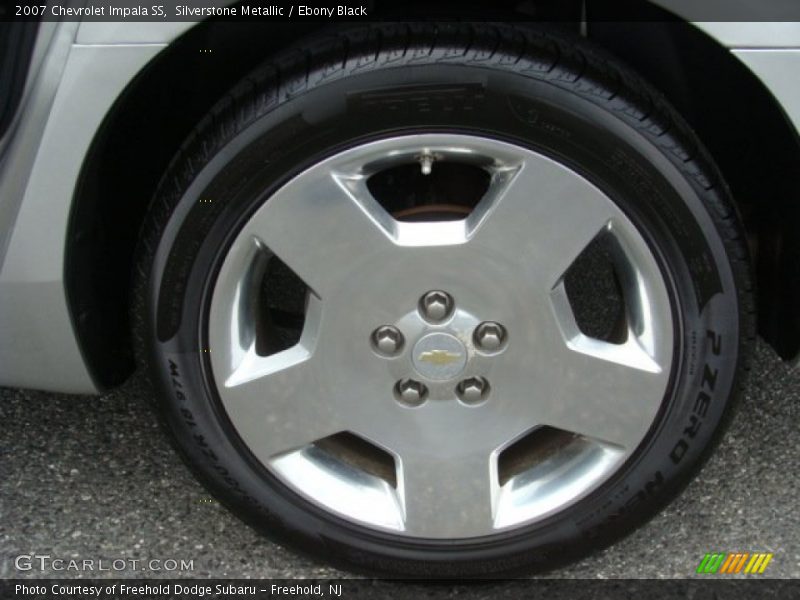 Silverstone Metallic / Ebony Black 2007 Chevrolet Impala SS