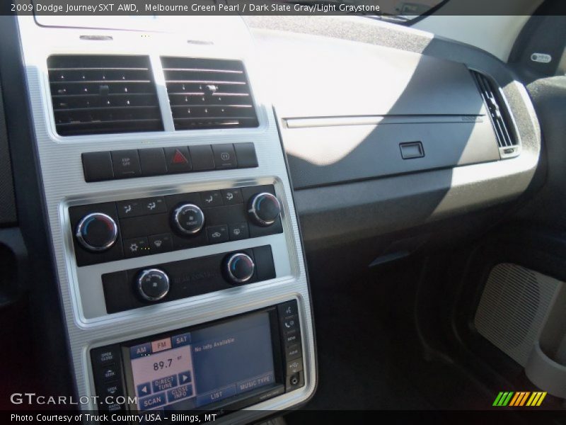 Melbourne Green Pearl / Dark Slate Gray/Light Graystone 2009 Dodge Journey SXT AWD