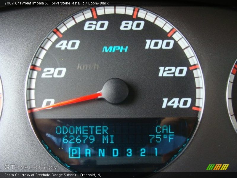 Silverstone Metallic / Ebony Black 2007 Chevrolet Impala SS