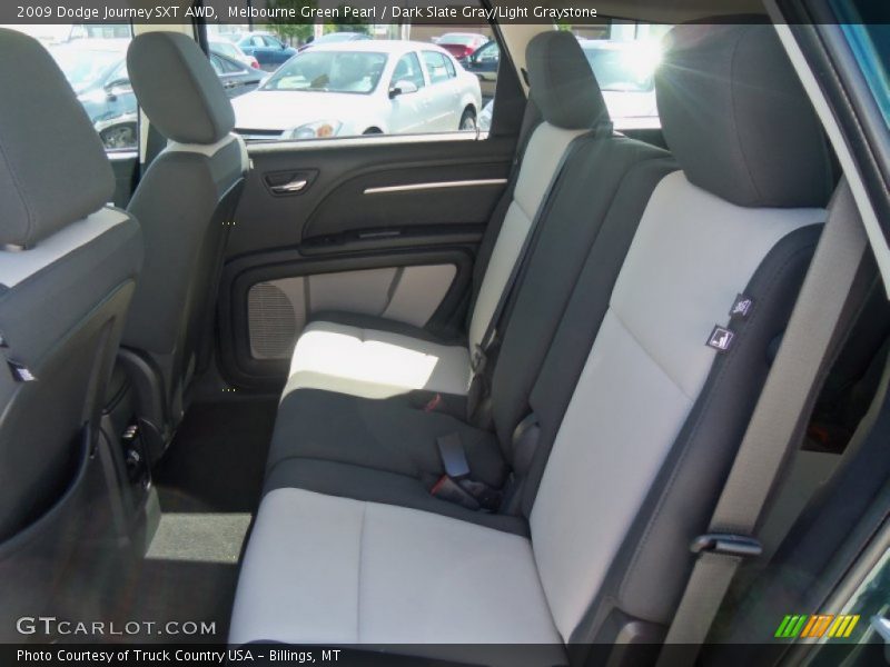 Melbourne Green Pearl / Dark Slate Gray/Light Graystone 2009 Dodge Journey SXT AWD